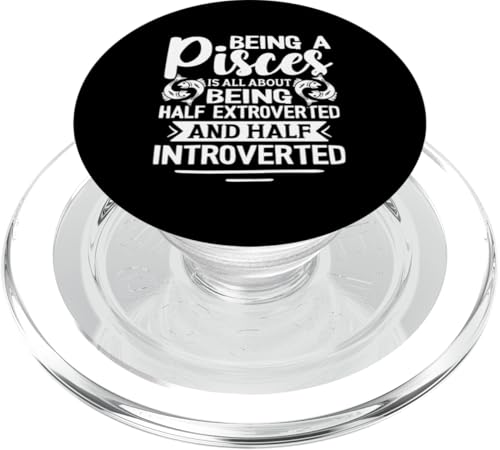 Sternzeichen Fische: halb extrovertiert und halb introvertiert PopSockets PopGrip für MagSafe Sternzeichen Fische: halb extrovertiert und halb introvertiert PopSockets PopGrip für MagSafe von Pisces Zodiac Sign Designs For Women