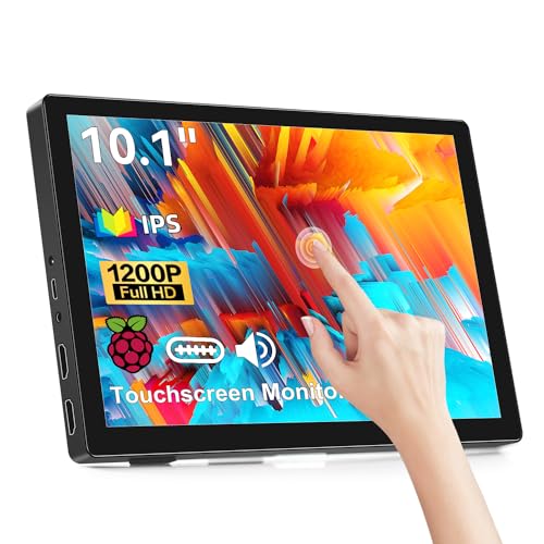 Portable Monitor Touchscreen, 10,1 Zoll Tragbarer Monitor Touchscreen Full HD 1920x1200 IPS Bildschirm, HDMI USBC Externer Bildschirm für PC Laptop Computer PS4 PS5 Xbox Ras Pi Portable Monitor Touchscreen, 10,1 Zoll Tragbarer Monitor Touchscreen Full HD 1920x1200 IPS Bildschirm, HDMI USBC Externer Bildschirm für PC Laptop Computer PS4 PS5 Xbox Ras Pi von Pisichen