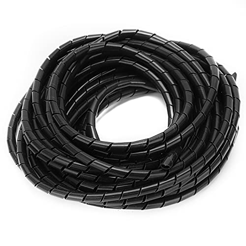 10 M Spiraldrahtverpackungskabel, Flexible Kabelorganisator -Management Schwarz 8mm mit Weicher Textur, die für die Verkabelung Im Computerraum Geeignet Ist, Workshop Home Life 10 M Spiraldrahtverpackungskabel, Flexible Kabelorganisator -Management Schwarz 8mm mit Weicher Textur, die für die Verkabelung Im Computerraum Geeignet Ist, Workshop Home Life von Pissente