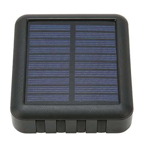 20000MAH Solar Phone Power Bank 4 USB -Ports Portable Solar Power Bank mit Ladungskabel für Outdoor (Black) von Pissente