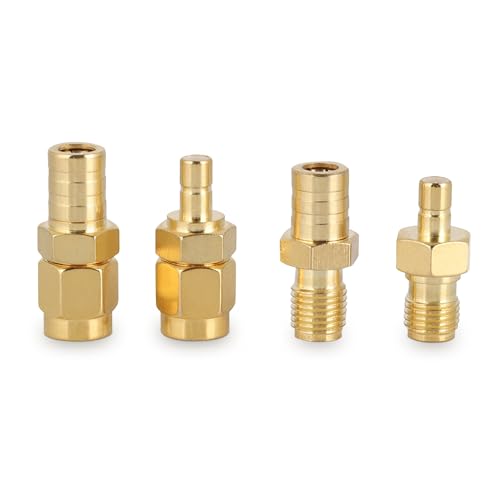 Pissente DAB Autoradio Antenne SMB Adapter, 4 Arten von Adaptern, Langlebig und Korrosionsbeständig mit Perfekter Schnittstellenanpassung von Pissente