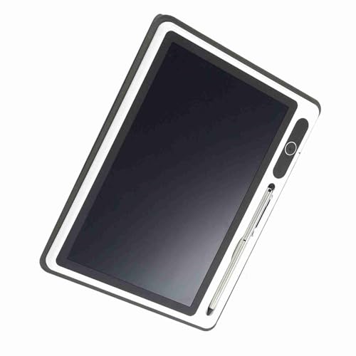 Digitales Notizbuch, Innovatives Design, Authentisches Schreiberlebnis, Langlebiges LCD-Zeichnungsblock mit Kunstledergehäuse für Arbeit und Studie (schwarz (mit Lederetui)) von Pissente