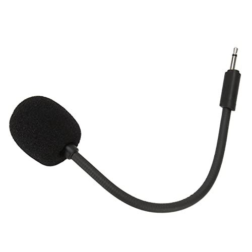 Pissente Abnehmbarer Mikrofonarm, Mikrofon-Ersatz, Plug-and-Play, 2,5 Mm Rauschunterdrückung, Abnehmbares Game-Boom-Mikrofon, Mikrofon-Boom-Mikrofon für Quantums 100 von Pissente