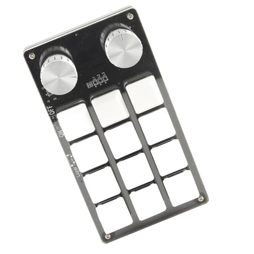 Pissente Mechanische Spieltastatur EIN Handmakro 12 Taste DIY Programmierbare Tastatur mit Einstellknopf, Multi -Funktionen für Windows -Speicherfunktionen für OS X Compact Typ C Zum USB Pissente Mechanische Spieltastatur EIN Handmakro 12 Taste DIY Programmierbare Tastatur mit Einstellknopf, Multi -Funktionen für Windows -Speicherfunktionen für OS X Compact Typ C Zum USB von Pissente