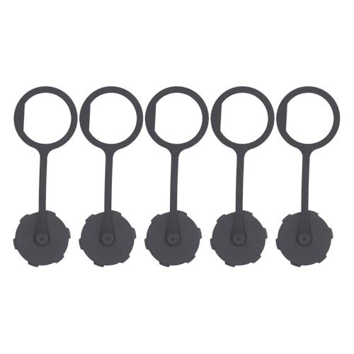 Pissente Mehrzweck -Kunststoffschicht der USB -Wasseranschlussabdeckung für USB Geräte Typ C Anwendungen ([5] Pack) von Pissente