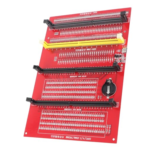 Pissente RAM -Speicherdiagnoseanalysator 4 in 1 Desktop DDR3 DDR4 DDR5UDMM DDR5RDIMM -Tester -Karte mit Licht von Pissente