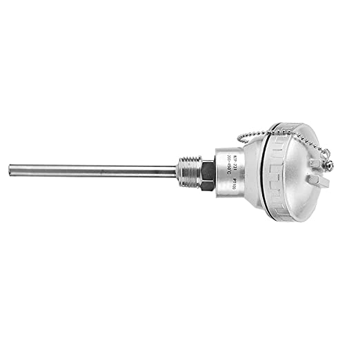 RTD PT100 Temperatursensorsonde Edelstahl 1/2 '' NPT -Gewinde für Hohe Effizienztemperaturregelung (Schutzrohr 100mm) von Pissente
