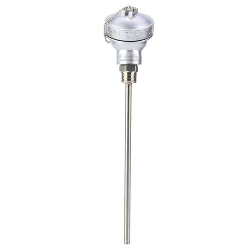 RTD PT100 Temperatursensorsonde Edelstahl 1/2 '' NPT -Gewinde für Hohe Effizienztemperaturregelung (Schutzrohr 200 mm) von Pissente