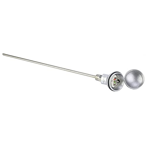 RTD PT100 Temperatursensorsonde Edelstahl 1/2 '' NPT -Gewinde für Hohe Effizienztemperaturregelung (Schutzrohr 400 mm) von Pissente