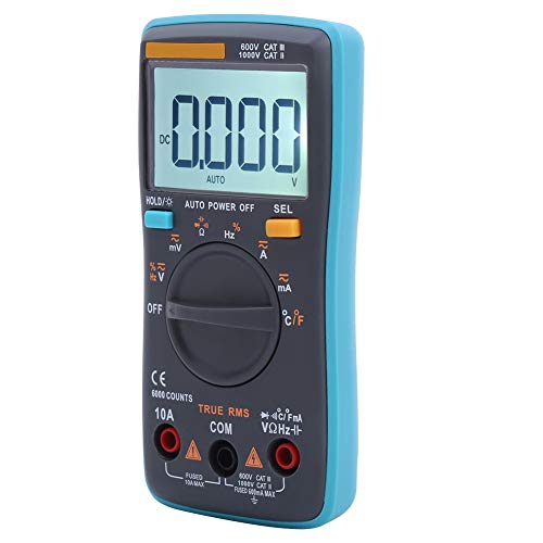 ZT102 Multimeter Digital AC DC Voltmeter -Diode -Testkapazität mit Hintergrundbeleuchtung 6000 Zählt ABS ZT102 Multimeter Digital AC DC Voltmeter -Diode -Testkapazität mit Hintergrundbeleuchtung 6000 Zählt ABS von Pissente
