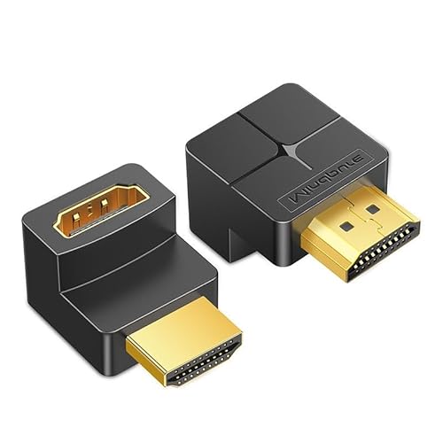 Adapter, 2 Stück, Stecker auf Buchse, geeignet für 4K mit Fernsehern und Projektoren, verbessert die Optik bei Meetings Adapter, 2 Stück, Stecker auf Buchse, geeignet für 4K mit Fernsehern und Projektoren, verbessert die Optik bei Meetings von Pitadue