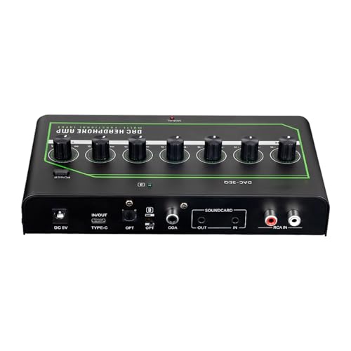 Gaming-Kopfhörer-Verstärker, HiFi-Stereo-Konverter, USB C Optische Koaxiale auf 3,5 mm Auxs, USB C für Computer Gaming-Kopfhörer-Verstärker, HiFi-Stereo-Konverter, USB C Optische Koaxiale auf 3,5 mm Auxs, USB C für Computer von Pitadue