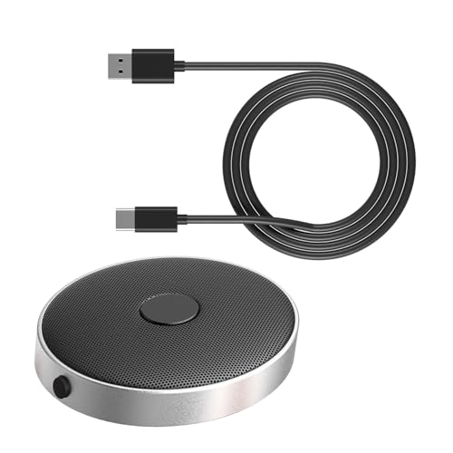 Pitadue USB-Mikrofon Omnidirektionales Mikrofon für PC und Laptop mit klarem Klang für Konferenzen und Online-Streaming Pitadue USB-Mikrofon Omnidirektionales Mikrofon für PC und Laptop mit klarem Klang für Konferenzen und Online-Streaming von Pitadue