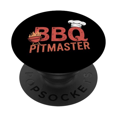 BBQ Fleischraucher Pitmaster PopSockets Klebender PopGrip BBQ Fleischraucher Pitmaster PopSockets Klebender PopGrip von Pitmaster Open Fire Cooking