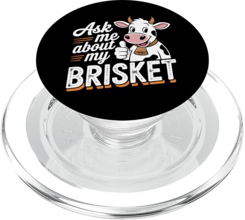 Fragen Sie mich nach meinem Brisket Meat Smoker BBQ Expert Pitmaster PopSockets PopGrip für MagSafe Fragen Sie mich nach meinem Brisket Meat Smoker BBQ Expert Pitmaster PopSockets PopGrip für MagSafe von Pitmaster Open Fire Cooking