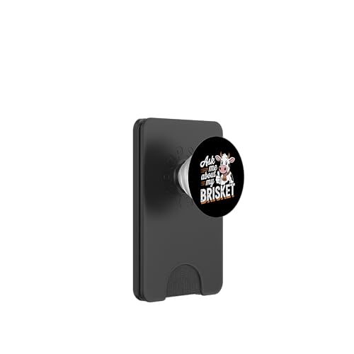 Fragen Sie mich nach meinem Brisket Meat Smoker BBQ Expert Pitmaster PopSockets PopWallet für MagSafe Fragen Sie mich nach meinem Brisket Meat Smoker BBQ Expert Pitmaster PopSockets PopWallet für MagSafe von Pitmaster Open Fire Cooking
