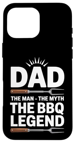 Papa Der Mann Der Mythos Die BBQ-Legende Fleischraucher Hülle für iPhone 16 Pro Max Papa Der Mann Der Mythos Die BBQ-Legende Fleischraucher Hülle für iPhone 16 Pro Max von Pitmaster Open Fire Cooking