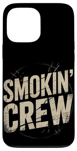 Smokin' Crew Meat Smoker Barbecue Expert Pitmaster Hülle für iPhone 13 Pro Max Smokin' Crew Meat Smoker Barbecue Expert Pitmaster Hülle für iPhone 13 Pro Max von Pitmaster Open Fire Cooking