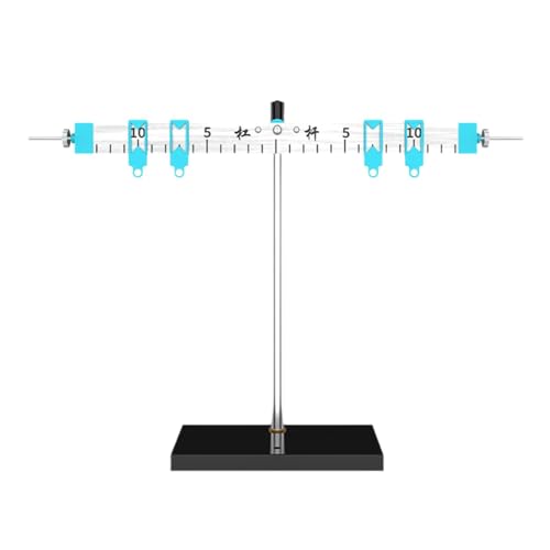 Pitycbo Hebel mit Klammer Physical Experiment Demonstration Hebelwissenschaft Kit für Kinder Lernwerkzeug Stury Balance Scale, Messbereich 10 Pitycbo Hebel mit Klammer Physical Experiment Demonstration Hebelwissenschaft Kit für Kinder Lernwerkzeug Stury Balance Scale, Messbereich 10 von Pitycbo