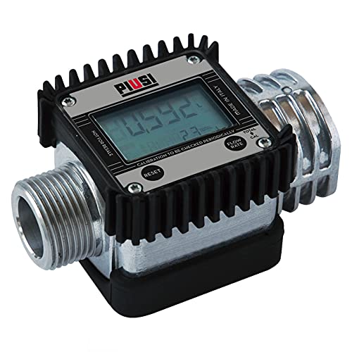 PIUSI Digitales Turbinenzähler für Diesel mit Durchflüssen bis zu 120 l/min, Druck 20 bar, Anschluss M 1" BSP - F 1" BSP | K24 F00408100 von Piusi