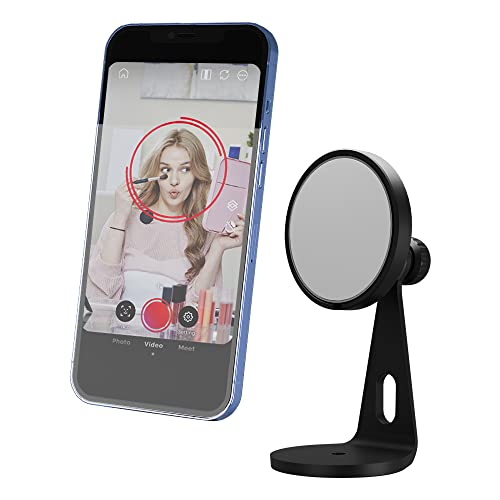 Pivo Magnethalterung leichte und verstellbare Smartphone-Halterung aus Aluminium, vertikal und horizontal, 360°-Rotation, kompatibel mit MagSafe Pod-Geräten Pivo Magnethalterung leichte und verstellbare Smartphone-Halterung aus Aluminium, vertikal und horizontal, 360°-Rotation, kompatibel mit MagSafe Pod-Geräten von Pivo