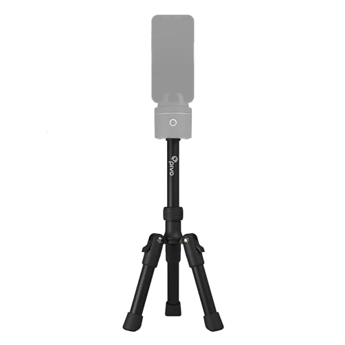 Pivo Stativ Mini ausziehbarer und Leichter Aluminiumständer für Smartphone und Kamera, 35 cm, mit universellem 1/4-Zoll-Gewinde, für Action Cam, DSLR und Pivo Pods von Pivo