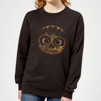 Coco Miguel Face Damen Pullover - Schwarz - S von Pixar