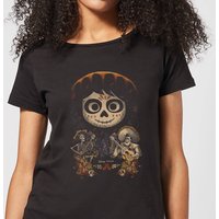 Coco Miguel Face Poster Damen T-Shirt - Schwarz - L von Pixar