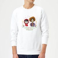 Coco Miguel Und Hector Pullover - Weiß - S von Pixar