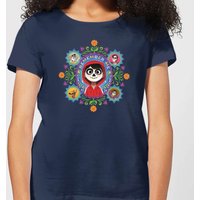 Coco Remember Me Damen T-Shirt - Navy Blau - M von Pixar