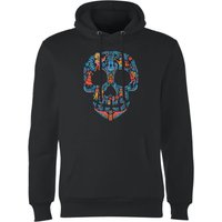 Coco Skull Pattern Hoodie - Schwarz - S von Pixar