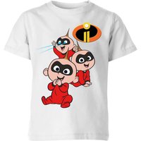 Die Unglaublichen 2 Jack Jack Poses Kinder T-Shirt - Weiß - 11-12 Jahre von Pixar