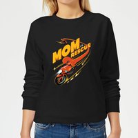 Die Unglaublichen 2 Mom To The Rescue Damen Pullover - Schwarz - S von Pixar