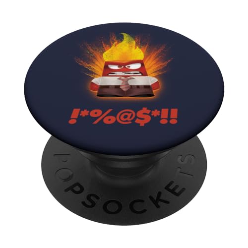 Disney Pixar Inside Out Anger PopSockets mit austauschbarem PopGrip von Pixar