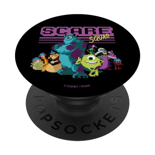 Disney and PIXAR's Monsters, Inc. Video Game Scare Squad PopSockets mit austauschbarem PopGrip von Pixar