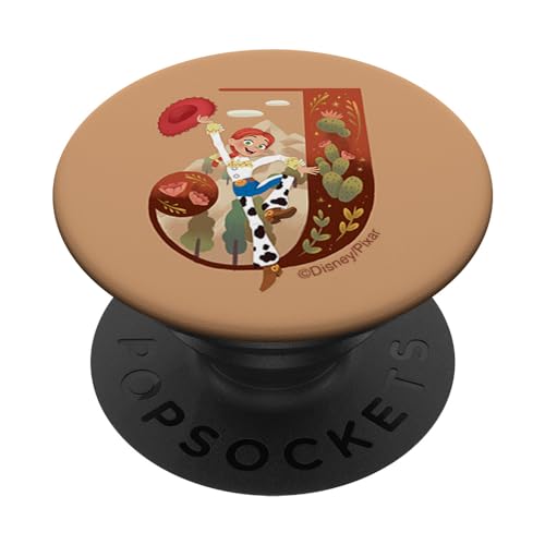 Disney and Pixar Alphabet Monogram Toy Story Letter J Jessie PopSockets mit austauschbarem PopGrip Disney and Pixar Alphabet Monogram Toy Story Letter J Jessie PopSockets mit austauschbarem PopGrip von PIXAR