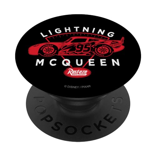 Disney and Pixar's Cars Lightning McQueen Rust-Eze Logo PopSockets mit austauschbarem PopGrip Disney and Pixar's Cars Lightning McQueen Rust-Eze Logo PopSockets mit austauschbarem PopGrip von PIXAR