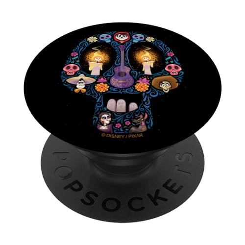 Disney and Pixar's Coco Land of the Dead Sugar Skull PopSockets mit austauschbarem PopGrip von Pixar