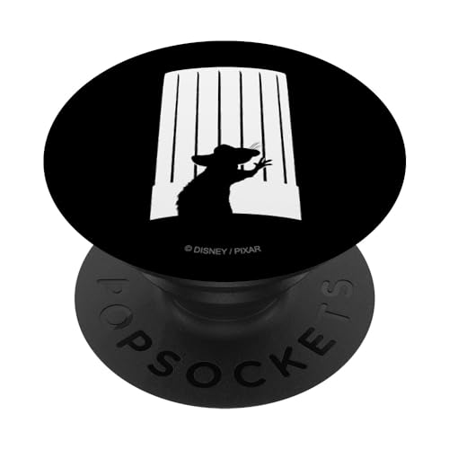 Disney and Pixar's Ratatouille Chef Hat Remy Silhouette PopSockets mit austauschbarem PopGrip von Pixar