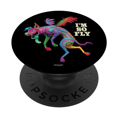 PopSockets Disney and Pixar's Coco Dante I'm So Fly - PopSockets Ausziehbarer Sockel und Griff für Smartphones und Tablets von Pixar