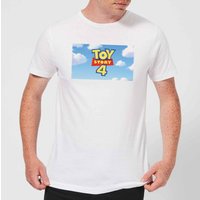 Toy Story 4 Clouds Logo Men's T-Shirt - White - XXL von Pixar
