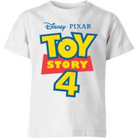 Toy Story 4 Logo Kids' T-Shirt - White - 3-4 Jahre von Pixar