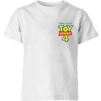 Toy Story 4 Pocket Logo Kids' T-Shirt - White - 3-4 Jahre von Pixar