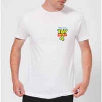 Toy Story 4 Pocket Logo Men's T-Shirt - White - 5XL von Pixar