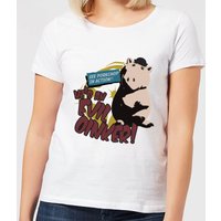 Toy Story Evil Oinker Damen T-Shirt - Weiß - L von Pixar