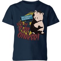 Toy Story Evil Oinker Kinder T-Shirt - Navy Blau - 11-12 Jahre von Pixar