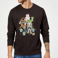 Toy Story Group Shot Pullover - Schwarz - XXL von Pixar