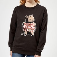 Toy Story Kung Fu Pork Chop Damen Pullover - Schwarz - L von Pixar