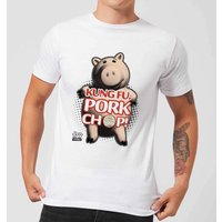 Toy Story Kung Fu Pork Chop Herren T-Shirt - Weiß - L von Pixar