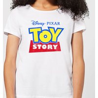 Toy Story Logo Damen T-Shirt - Weiß - XXL von Pixar